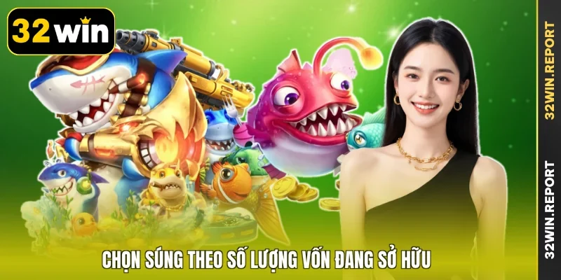Chọn súng theo số lượng vốn đang sở hữu