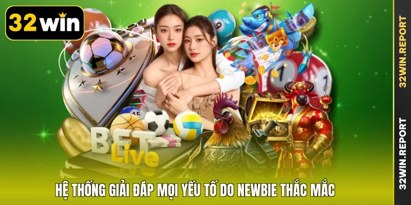 Hệ thống giải đáp mọi yếu tố do newbie thắc mắc