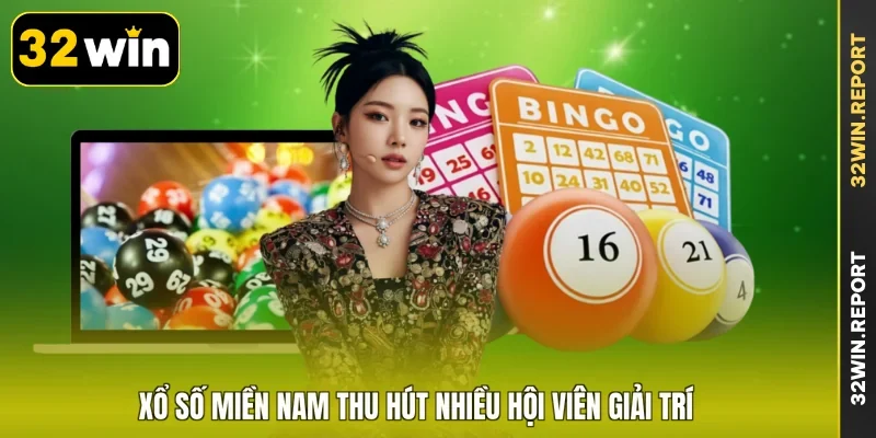 Xổ số miền Nam thu hút nhiều hội viên giải trí